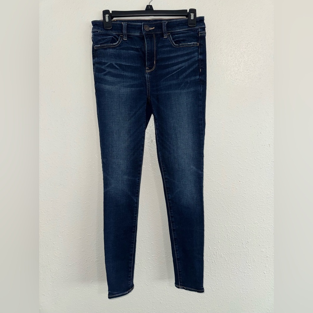 American Eagle Outfitters Dark Blue Skinny Jeans